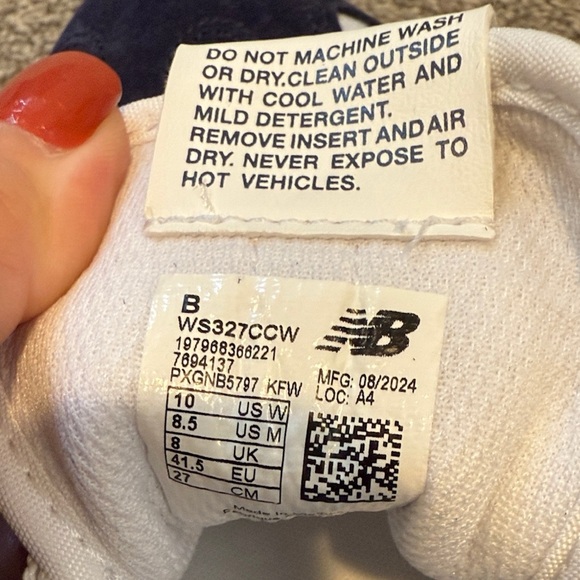 New Balance 327 x Calia in blue horizon 10 - Picture 8 of 9